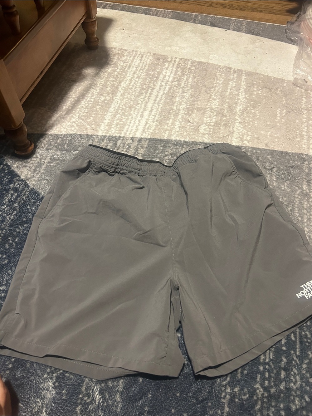 The North Face Men's Gray Performance Athletic Shorts